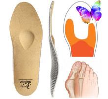 Стельки каркасные лечебные от косточки продольно поперечные бабочка talus 95