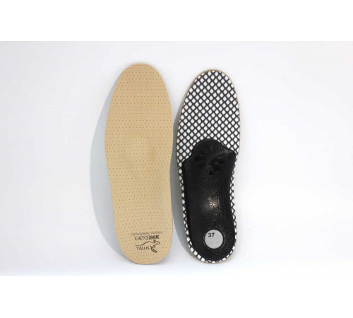 Стельки каркасные кожа с разгрузкой пятки для высокого свода продольно поперечные talus Польза 49к