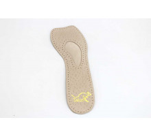 Стельки полустельки кожа тонкие для узкой обуви поперечные talus 60к