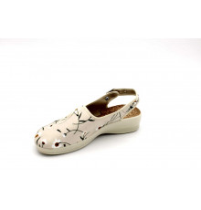 Босоножки женские летние Adanex закрытый нос на косточку на широкую ногу da 16 009 24025