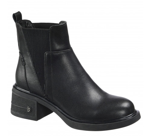 Полусапоги кожа байка женские мягкие удобно на полную ногу Evalli B759-0361