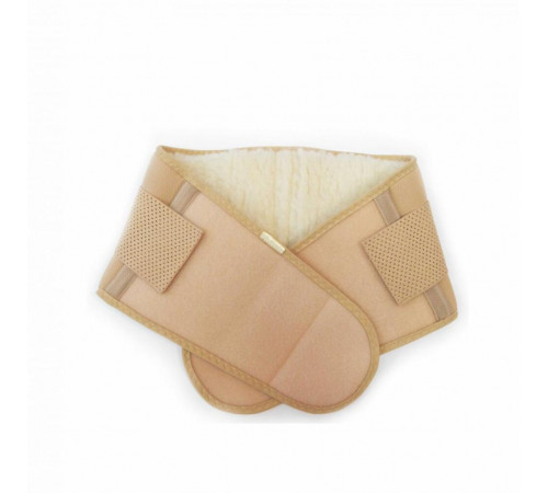 Бандаж противорадикулитный овечья шерсть полужесткий 19 см ,корсет бандаж, нт р 012