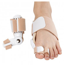 Ортез для большого пальца ноги hallux valgus с фиксацией 2го пальца здр 101.1