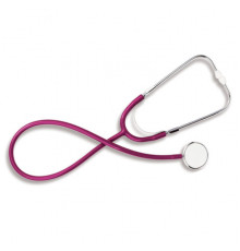 Стетоскоп ws 1 одноголовочный бордовый