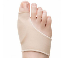 Бурсопротектор тканевый с силиконовой вставкой для большого пальца ноги 167
