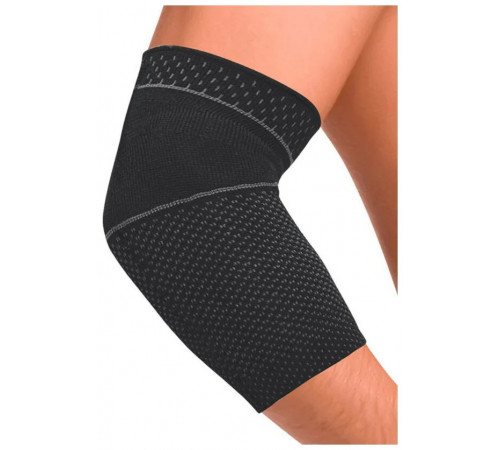 Бандаж на локтевой сустав компрессионный с силиконовым кольцом t 8204