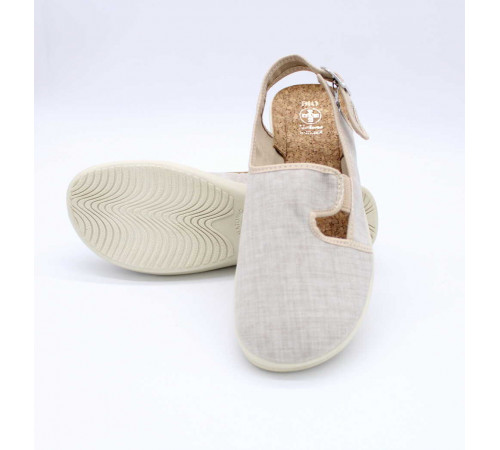 Босоножки женские летние Adanex открытый нос на косточку на широкую ногу на работу эко 24045