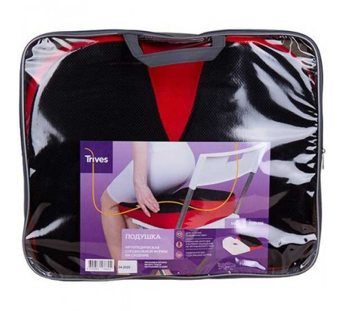 Подушка ортопедическая для сидения тривес топ 336