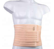 Бандаж после родовый с мягкой панелью с дополнительной стяжкой шириной 20 см, артикул Орт.др 122
