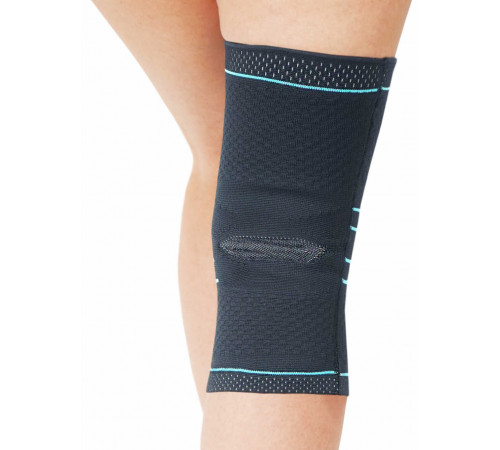 Бандаж на коленный сустав неразъемный с пателлярным кольцом кс 604