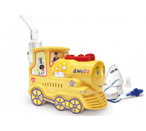 Ингалятор pro 115 компресорный, паровозик