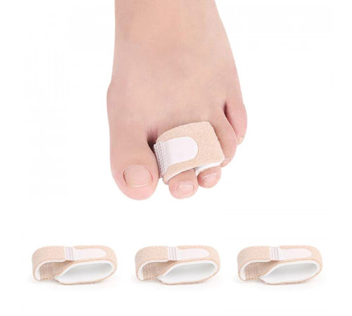 Лента стяжка двух пальцев фиксатор липучка здр144 