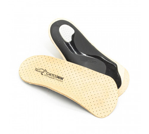 Стельки полустельки каркасные кожа тонкие для узкой обуви поперечные talus 71в