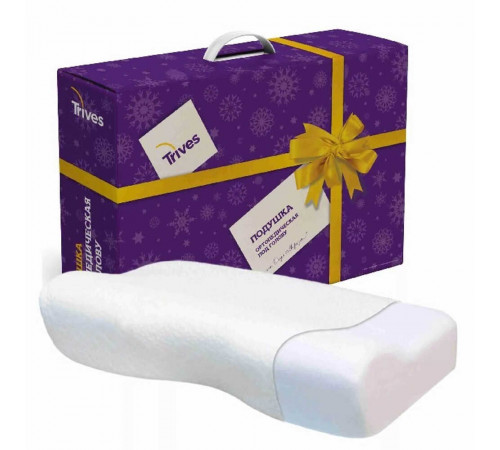 Подушка ортопедическая Тривес т 119 l 50*32*14 9 см