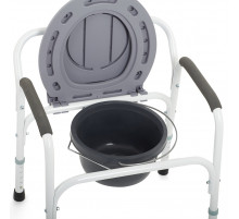Кресло стул туалет с санитарным оснащением прямое aрмед kr811