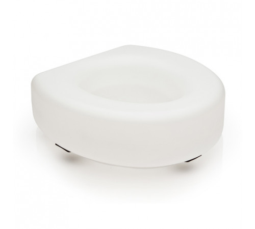 Сиденье насадка на унитаз без поручней ergoforce высота 11 см